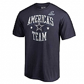 Men's Cowboys Navy 2018 NFL Playoffs America's Team T-Shirt,baseball caps,new era cap wholesale,wholesale hats
